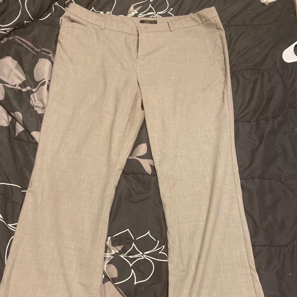 Gray Mossimo boot cut stretch pants